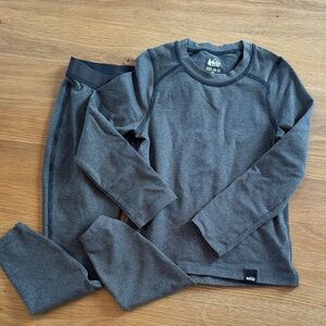 REI Charcoal Long Sleeve Set